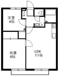 エストーきりが丘の物件間取画像